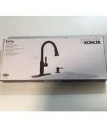 Kohler Ealing Pull Down Kitchen Faucet Matte Black Finish R28703-SD-BL - $183.33
