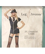 Halloween Costume Sexy Mob Boss Gangster Pin Stripe Dress Costume Hallow... - $17.71 CAD