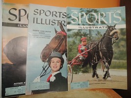 3 1956 Sports Illustrated horse racing fastest pacer Doris Ruth Gissy Hialeah - £12.01 GBP