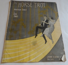 Uriel Davis 1912 Song Sheet The Horse Trot American Dance Jerome Remick Co. Ny - £11.79 GBP