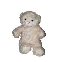 Build A Bear White with Light Pink Highlights 15&quot; Teddy Bear - $13.30