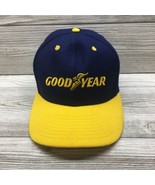 Good Year Tires Baseball Cap Blue Yellow Swingster Snapback Excellent Co... - $9.89