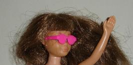 Barbie little sister Skipper doll dark pink sunglasses vintage fashion a... - $9.99