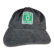 Vintage Mile Marker 0 Key West Green Adjustable Embroidered 100% Cotton ... - £14.59 GBP