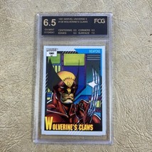 1991 Marvel Universe II #138 Wolverine&#39;s Claws 6.6 Ex Mint FCG - £47.44 GBP