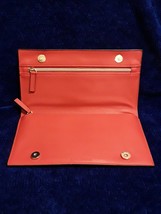 Estee Lauder Red Cosmetic Clutch Bag Travel Case - $11.29