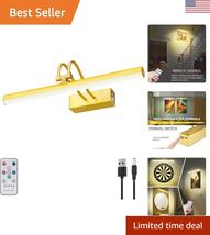 Picture Light, 13in Battery Operated Picture Lights for Paintings,Metal ... - $78.39