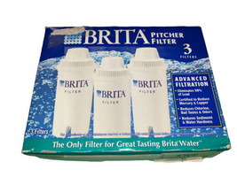 BRITA PITCHER FILTER 3 PACK NEW IN OPEN BOX - $21.66