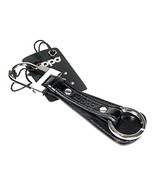 Zippo Original Black Leather Key Chain Collectors Item - $43.90 CAD