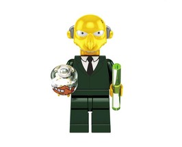 Gift Minifigure Mr. Burns The Simpsons Cartoon Fast Ship - £4.75 GBP