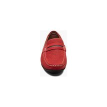 Stacy Adams Corby Saddle Slip On Walking Shoes Red 25513-600 image 3