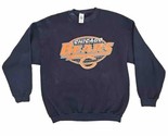 Logo 7 Chicago Bears Sweatshirt Blue Crewneck XL Football NFL 80s Vtg - $29.65