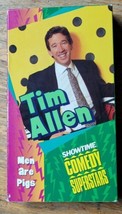 Tim Allen-Showtime Comedy Superstars~Men Are Pigs  (VHS 1994 Paramount) Stand-up - £3.10 GBP