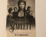 Scarlet Tv Movie Print Ad Vintage Timothy Dalton Joanne Whalley Kilmer TPA2 - £4.68 GBP