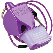 PURPLE Fox 40 Classic CMG Whistle Official Coach Safety Alert Rescue W/ ... - £8.38 GBP