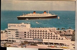 Fort Lauderdale Florida, Yankee Clipper Hotel, S.S. France Chrome 1971 Postcards - £8.32 GBP