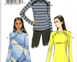 Vogue V227 Misses 6 to 14 Casual Pullover Tops Uncut Sewing Pattern - $18.50
