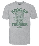 Funko Pop! Tees Marvel Studios Loki Frog Of Thunder Short Sleeve T Shirt... - $17.70
