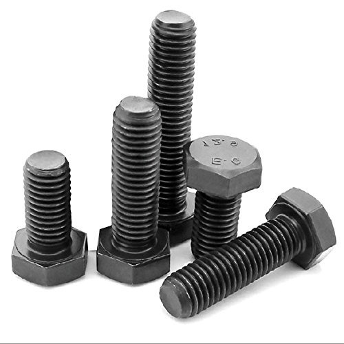 Bluemoona 20 Pcs - Metric M6 Hex Socket screw flat head Hexagon cap screws bolt