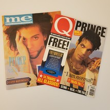 Lot of 2 Prince Nov 1991 ME Music Express &amp; July 1994 Q Magazines Ozzy S... - $14.84