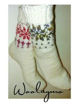 100% Merino Wool Socks Handmade Thermal Gift idea Hiking Thick Winter So... - £11.46 GBP+