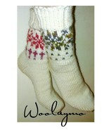 100% Merino Wool Socks Handmade Thermal Gift idea Hiking Thick Winter So... - £11.52 GBP+