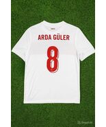 Turkey 2024 Home Short Sleeve Shirt Name Set ARDA GULER#8 - $39.99