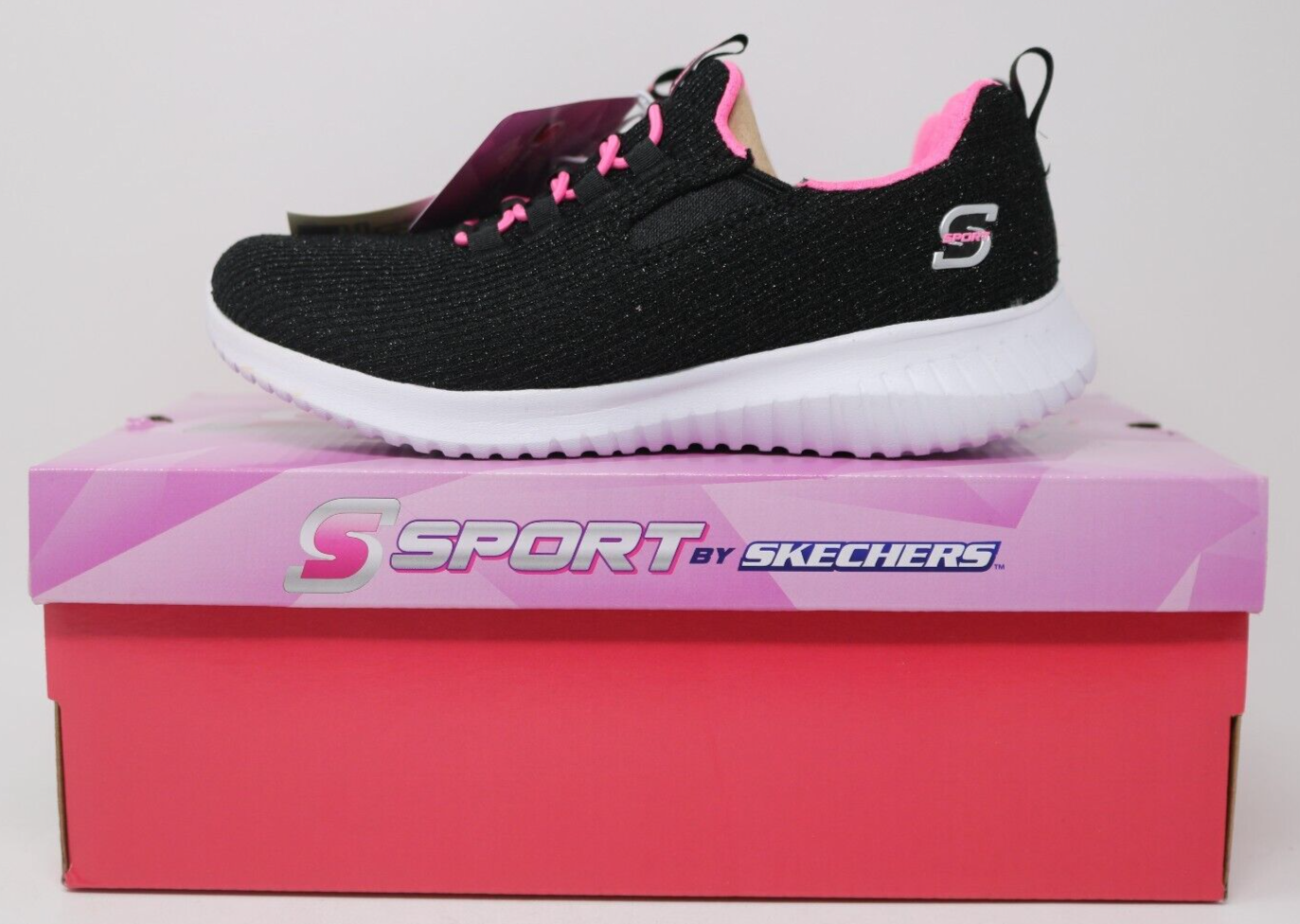 Primary image for S Sport Skechers ADA Slip-On Sneakers Girls Sneakers Black Size 13 New w/ Box