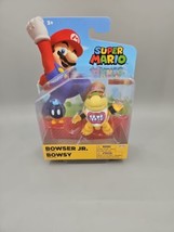 Super Mario Bowser Jr 4&quot; Figure Jakks Pacific *NEW* World Of Nintendo 2020 - £15.84 GBP