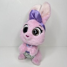 TOTS Bella Pink Bunny Disney Junior Plush Stuffed Animal Rabbit 10&quot; - £11.18 GBP