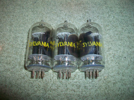 Vintage Lot of  3 Sylvania 6FD7 Vacuum Tubes All Tested Good - £27.65 GBP