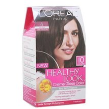 Loreal Healthy Look Hair Dye, Creme Gloss Color, Medium Red Brown 5R, 1 ct (Pack - £29.99 GBP