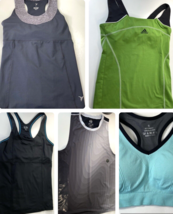 5 Womens Athletic Wear Sports Bras Tank Tops Workout Clothes Activewear Lot S - £23.29 GBP