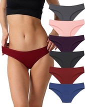 La Notte Women’s Bikini Underwear Breathable Cotton Panties 6 Pk Hipster - £15.65 GBP