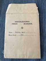 1951 Middletown OH High School report card grade 11 - £11.42 GBP