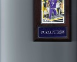 PATRICK PETERSON PLAQUE MINNESOTA VIKINGS FOOTBALL NFL   C - £3.16 GBP