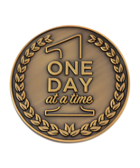 One Day at a Time Challenge Coin – Strength for the Journey - $19.99