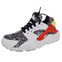 Nike Huarache Run SE GS DV2243 100 White Kids Running Shoes  SZ 6.5 Y = 8 Wmn - £63.75 GBP