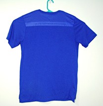 Mens The Nike Tee Dri FIT All Over Vinyl Print Gravity T-Shirt Royal Blu... - $29.86