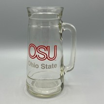 Vintage Ohio State Buckeyes OSU 20oz. Handled Beer Mug Beverage Glass - £7.75 GBP