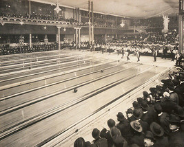 American Bowling Congress Tournament in Milwaukee Wisconsin 1905 Photo Print - £6.92 GBP+