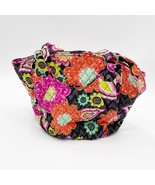 Vera Bradley Ziggy Zinnia Shoulder Bag Purse  Orange Pink Floral - $548.31 MXN