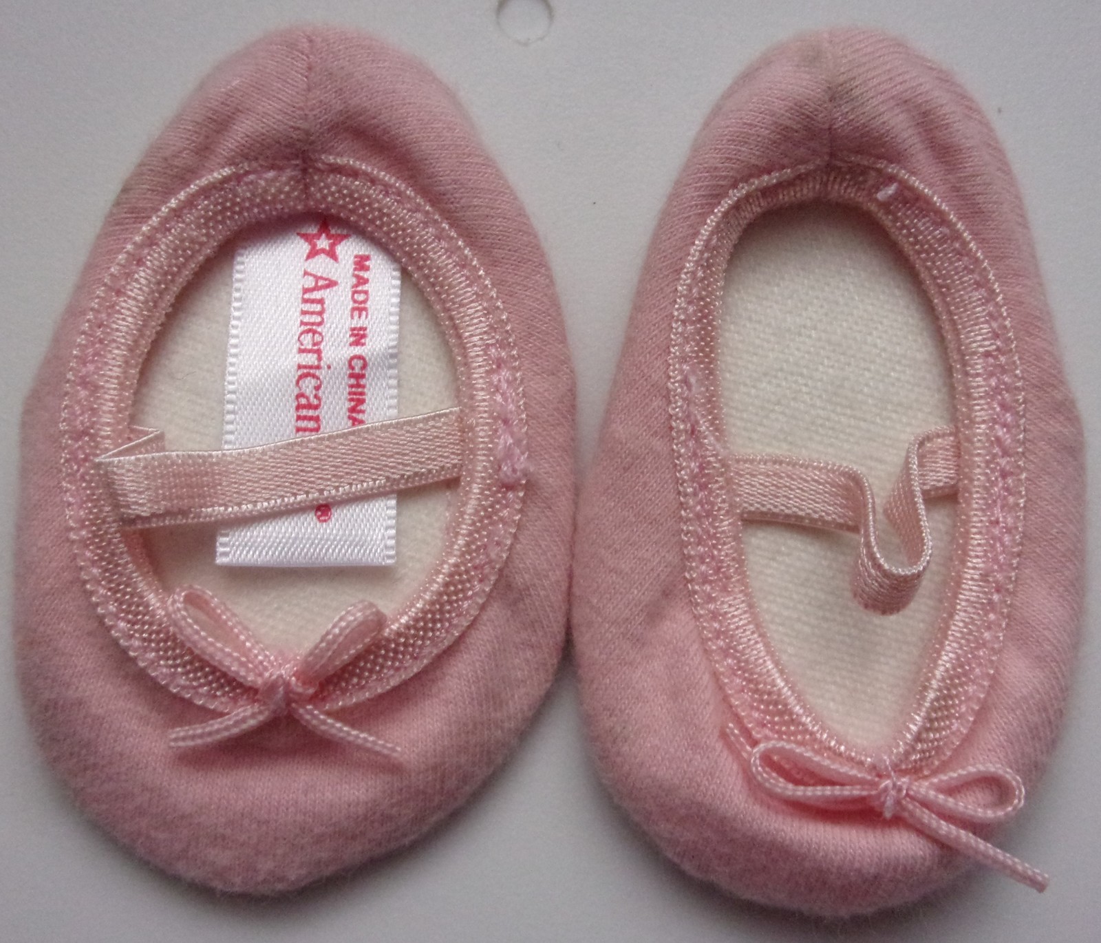 American Girl Doll Pink Ballet Flat Slippers Only 2011 - $5.99