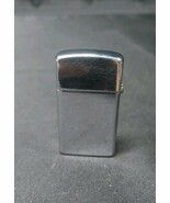 VINTAGE 1995 H-XI ZIPPO SLIM PLAIN CHROME CIGARETTE LIGHTER Made Is USA - $284.63 MXN