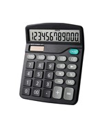 Desktop Calculator 12-Digit LCD Solar Battery Power Home Office - £11.84 GBP
