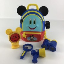 Disney Junior Mickey Mouse Funhouse Adventures Backpack Lights Sounds To... - $24.70