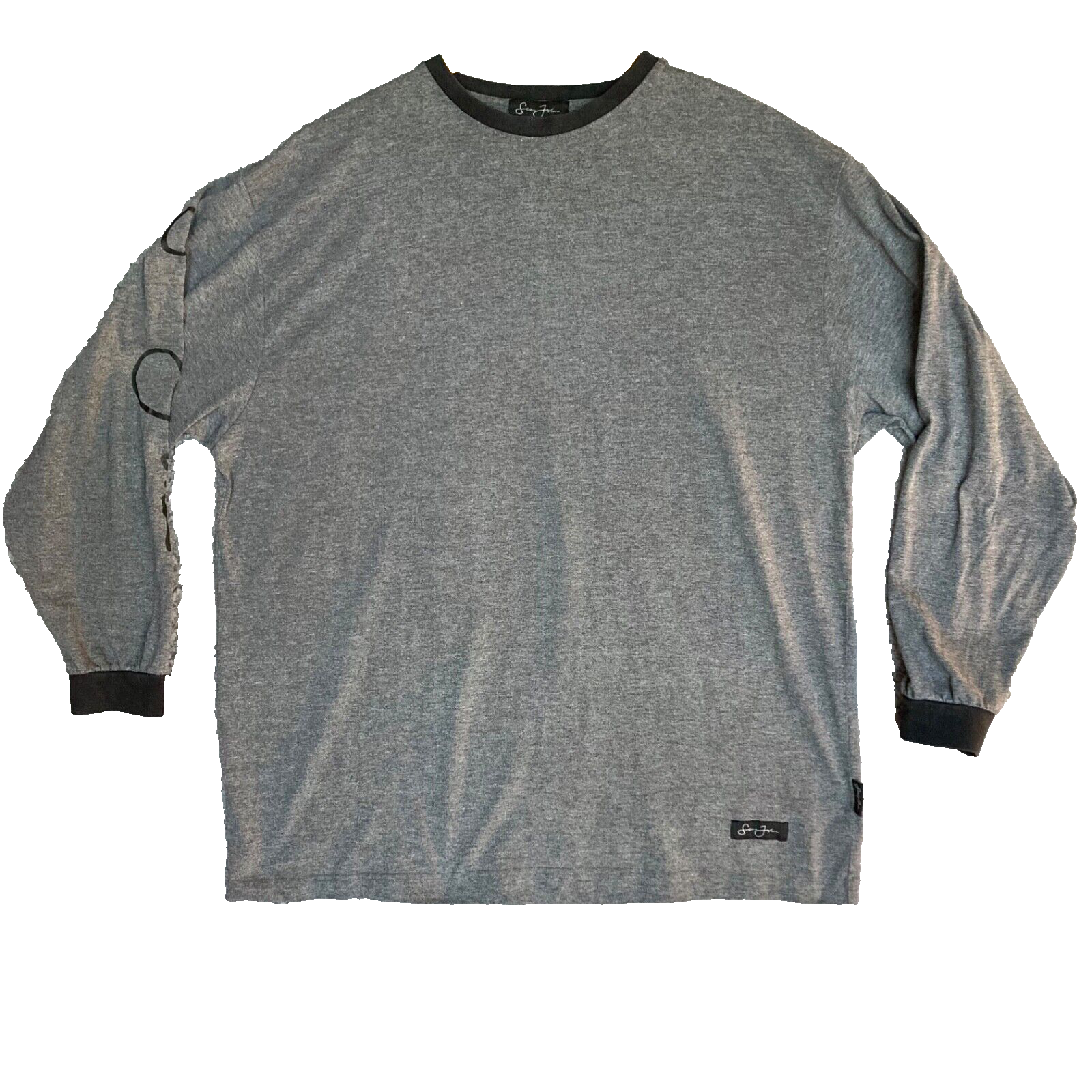 Primary image for Sean John T-Shirt Adult Men 2XL XXL Long Sleeve Logo Streetwear Street Tee Shirt