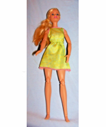Loose Blonde Barbie Doll-Articulated, Jointed to Pose-Dress Included - $16.50