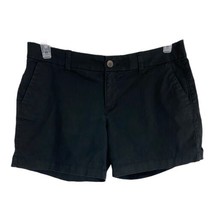 Old Navy Womens Shorts Size 6 Black Casual Shorts 4.5&quot; Inseam Pockets No... - $17.59