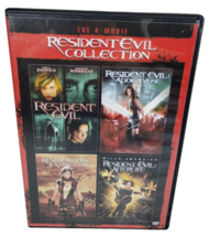 Resident Evil Collection 4 Movie 2 Disc DVD Set Apocalypse Extinction Afterlife - £6.09 GBP